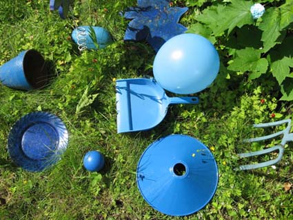Jardin bleu